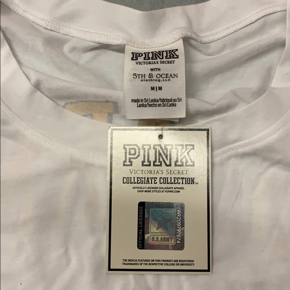 Victoria Secret PINK Bling US Army Tee Shirt - Picture 5 of 5